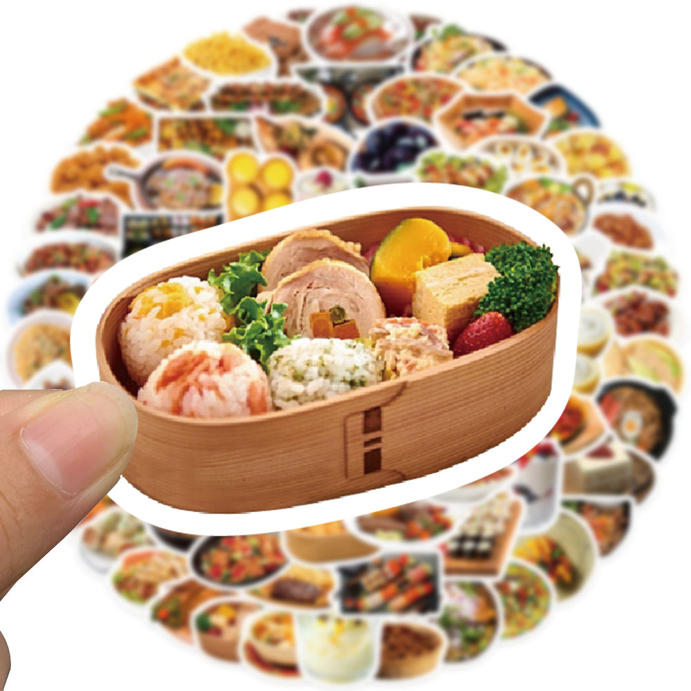 90pcs Food Collection 3 Stickers – AU Sticker World