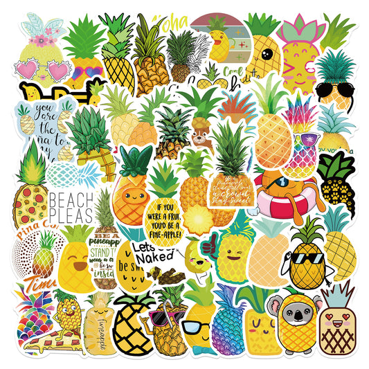 50pcs Pineapple 1 Stickers