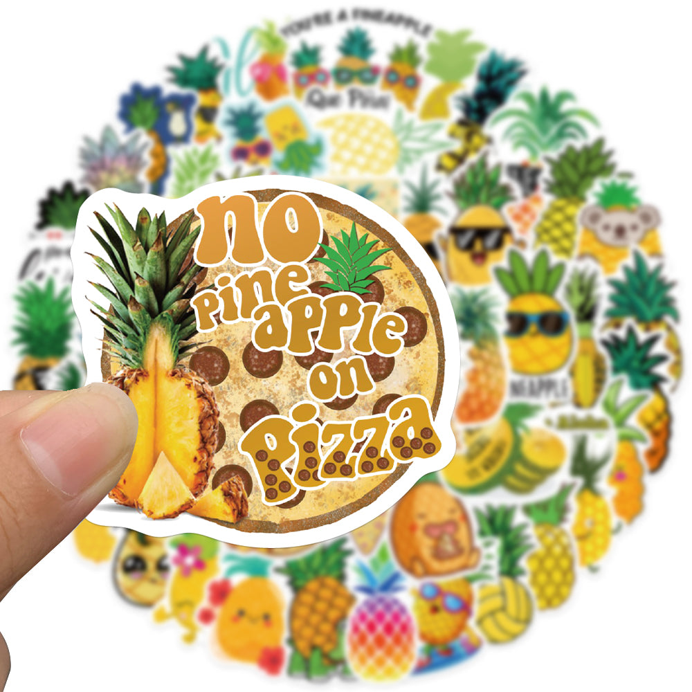 50pcs Pineapple 2 Stickers