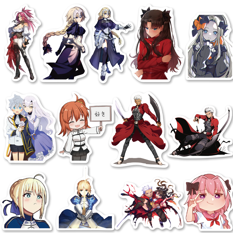 50pcs Fate Stickers – AU Sticker World