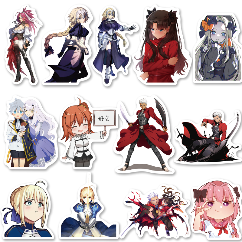 50pcs Fate Stickers