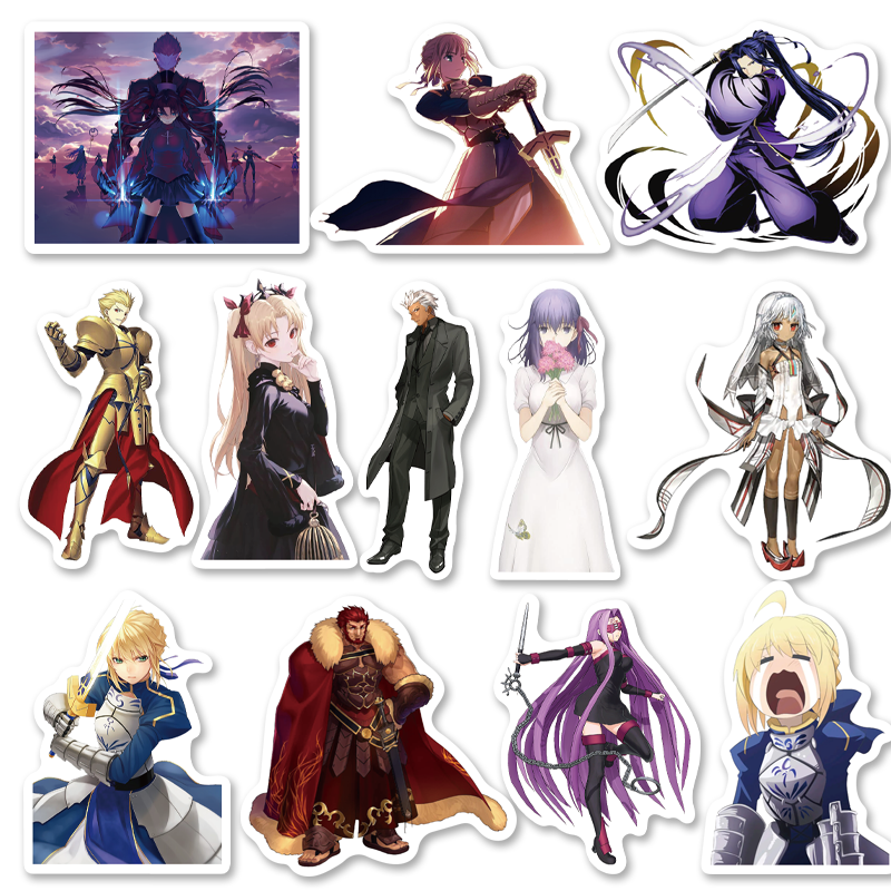 50pcs Fate Stickers – AU Sticker World