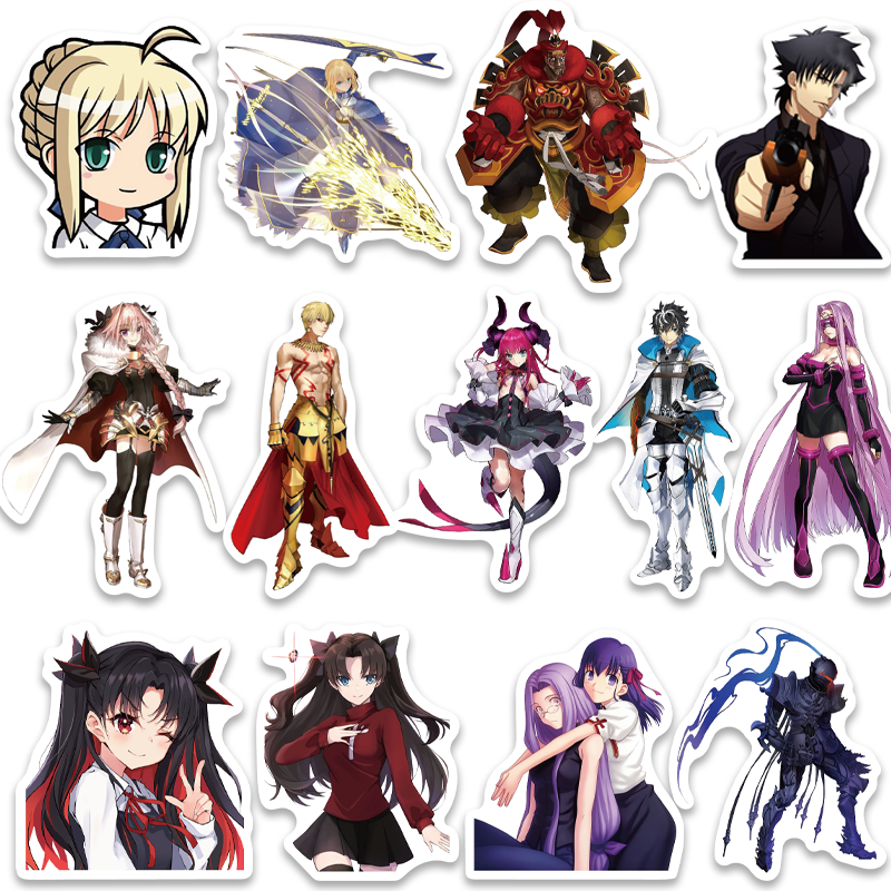 50pcs Fate Stickers – AU Sticker World