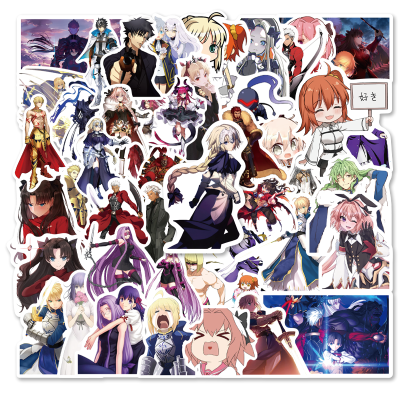 Fate Go Sticker 50pcs Fate Stickers – AU Sticker World