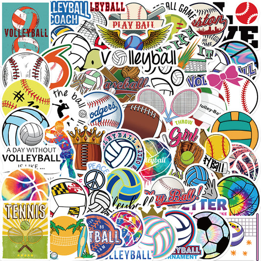 50pcs Ball Sports Colletion 1 Stickers