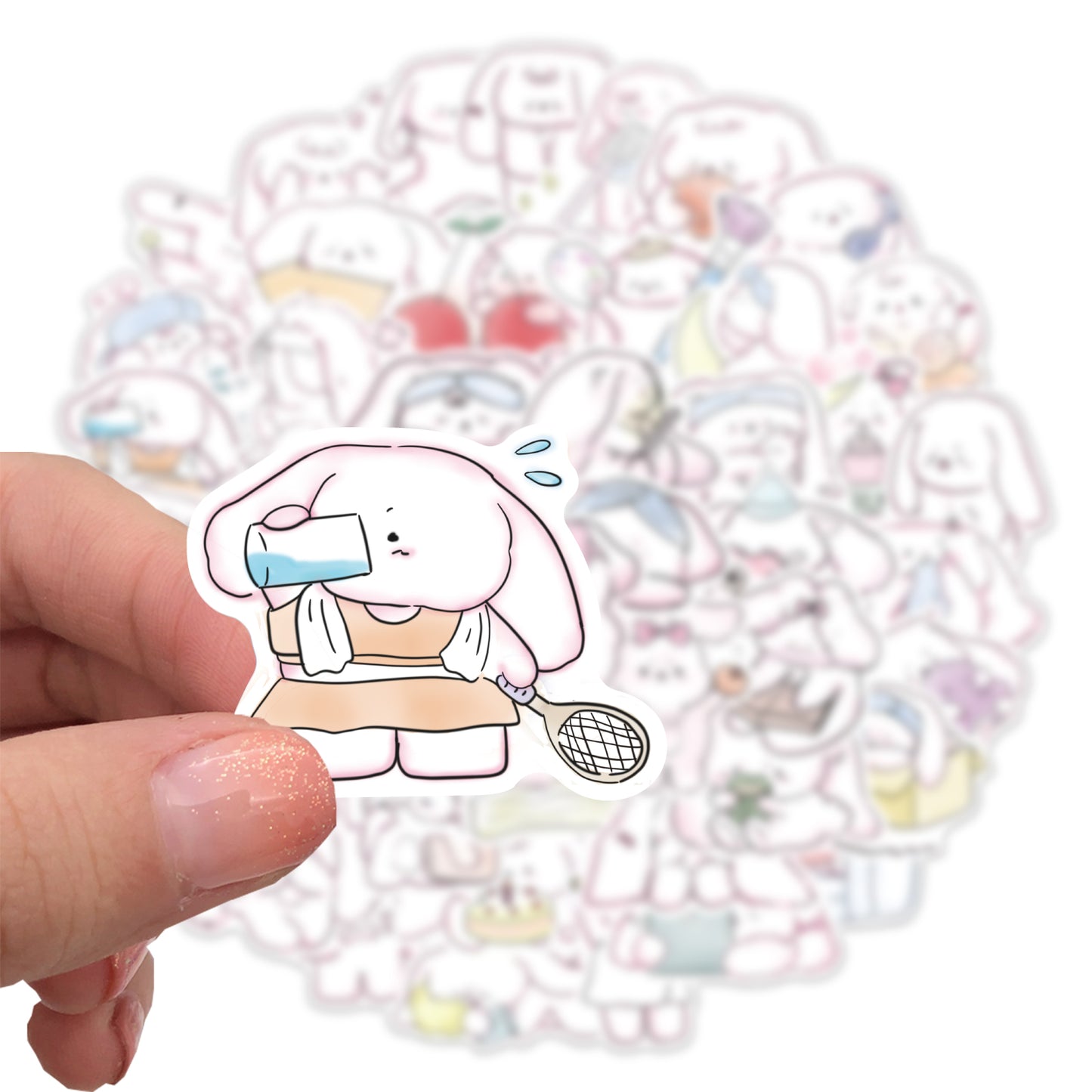 50pcs Cinnamoroll Puppy 3 Stickers