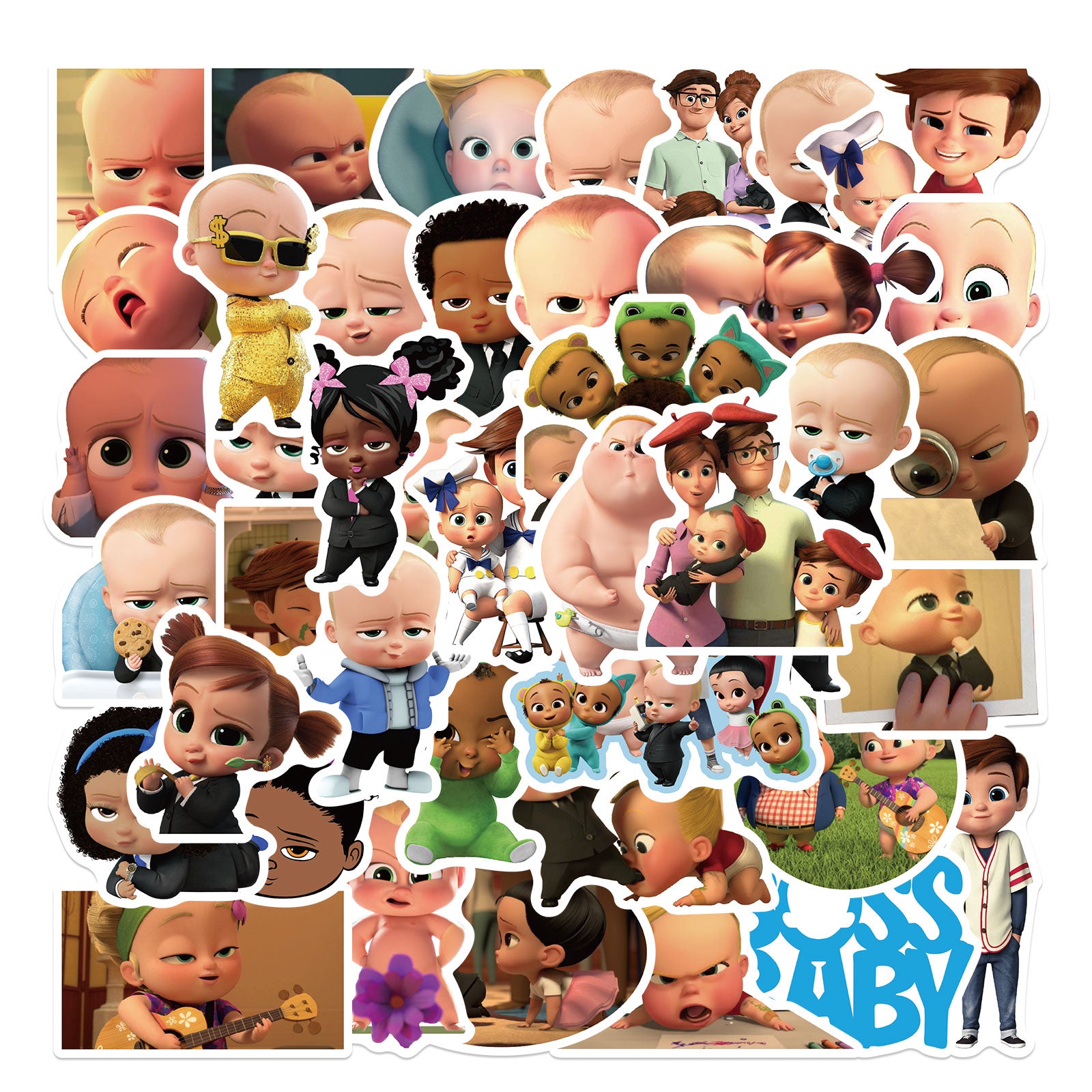 50pcs Boss Baby 1 Stickers – AU Sticker World