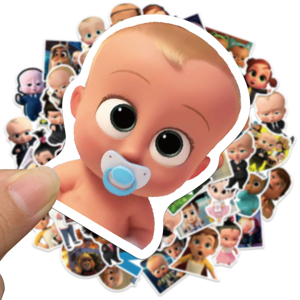 50pcs Boss Baby 2 Stickers