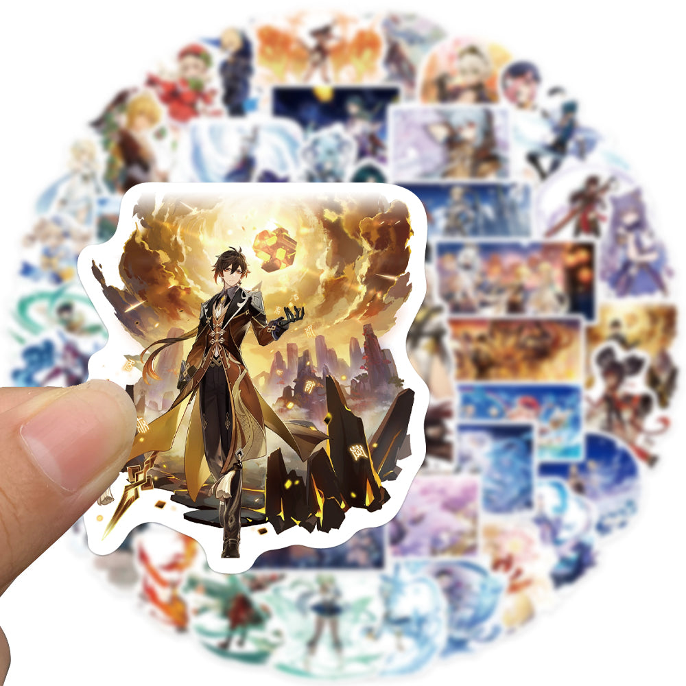 50pcs Genshin Impact 3 Stickers