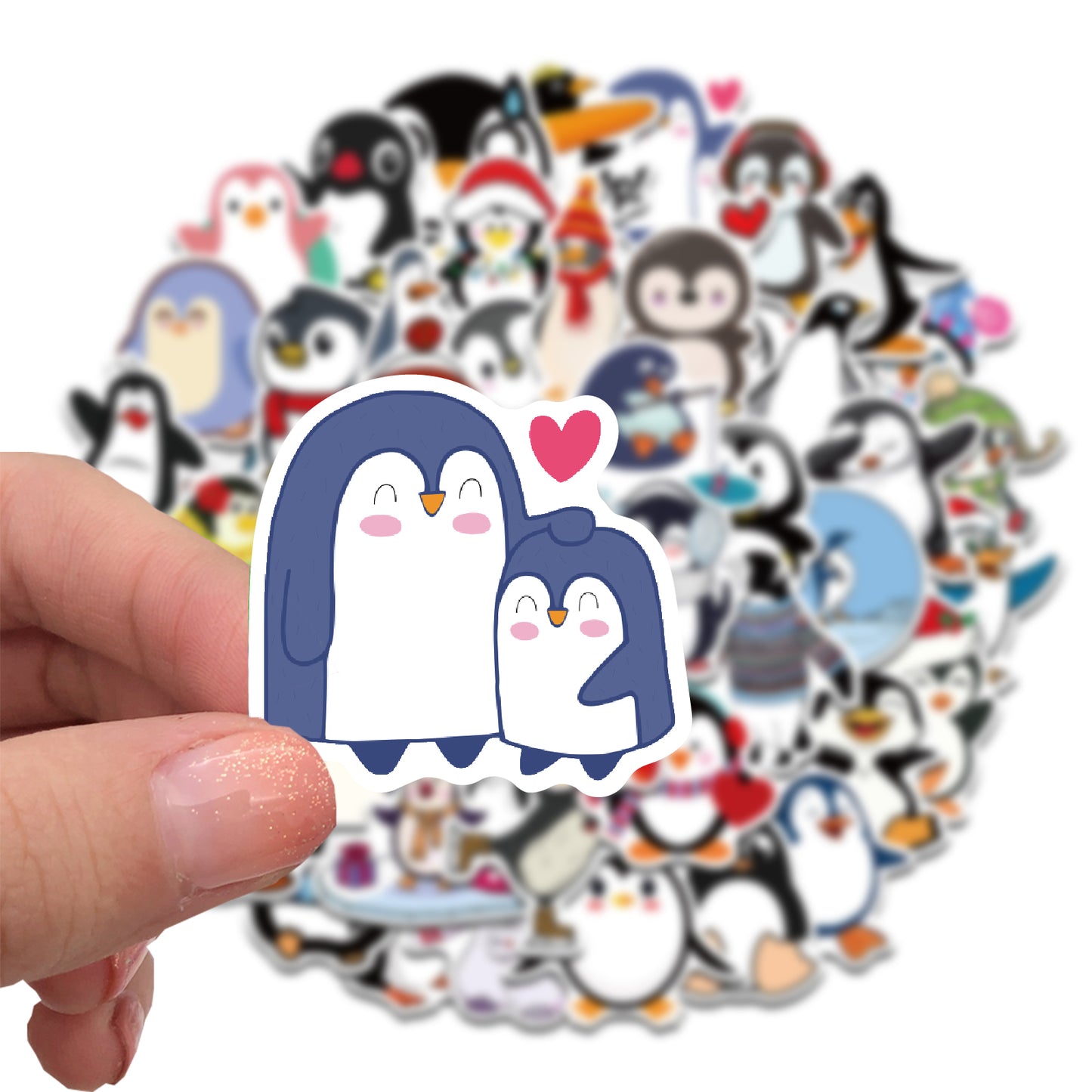 50pcs Penguin 1 Stickers