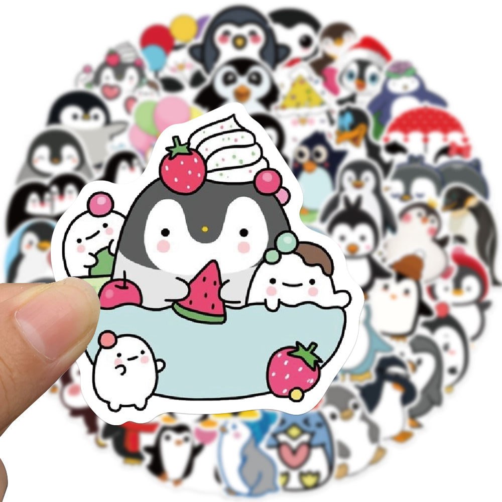 50pcs Penguin 2 Stickers