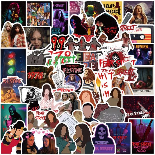 50pcs Fear Street Stickers