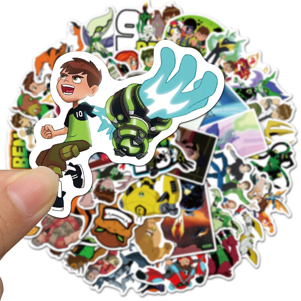 50pcs Ben 10 1 Stickers