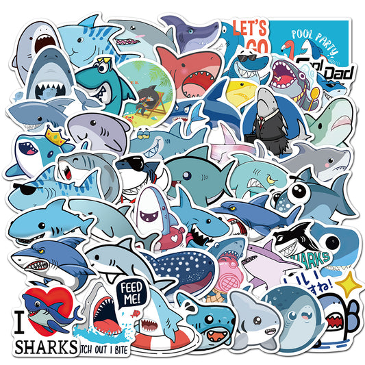 50pcs Shark 1 Stickers