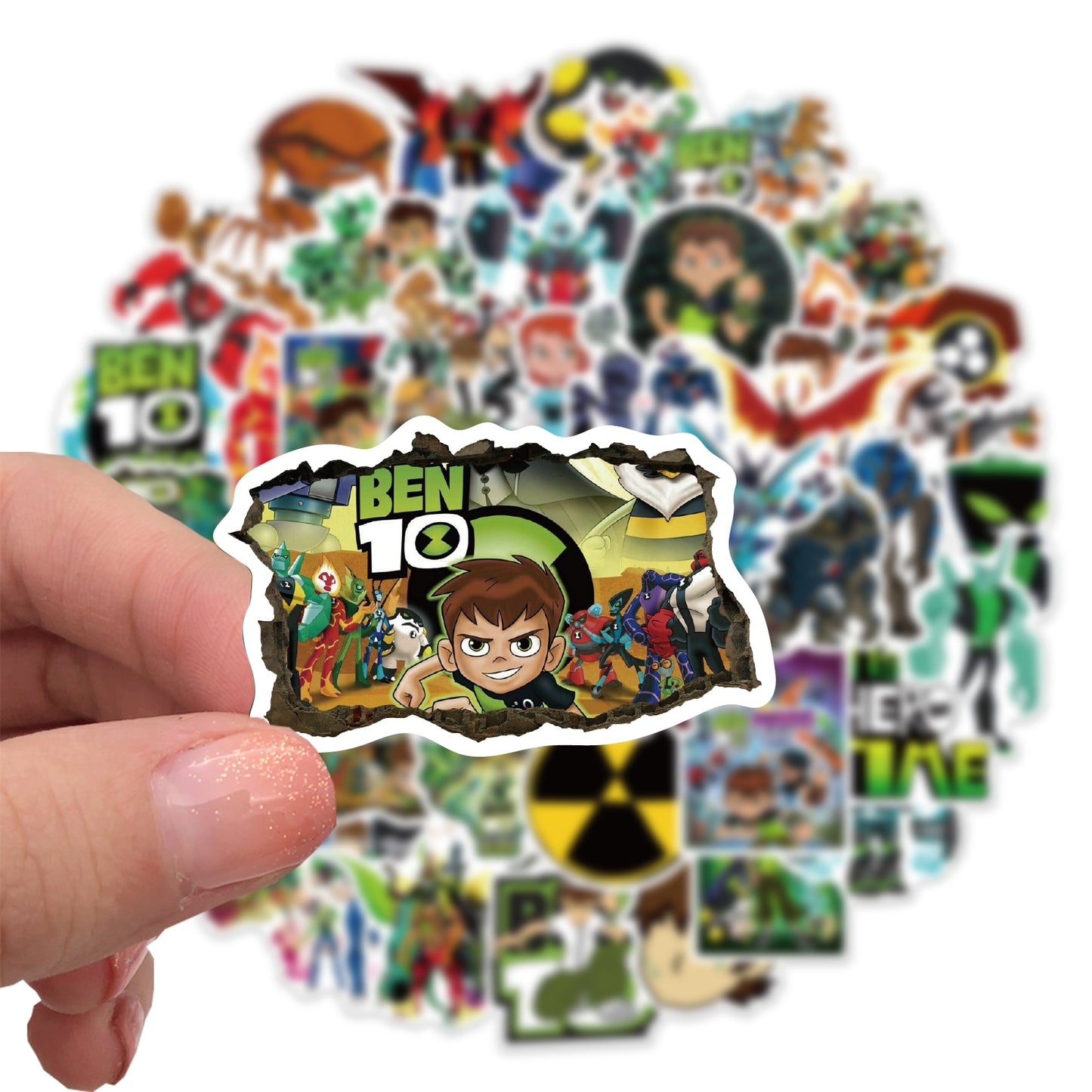 50pcs Ben 10 2 Stickers