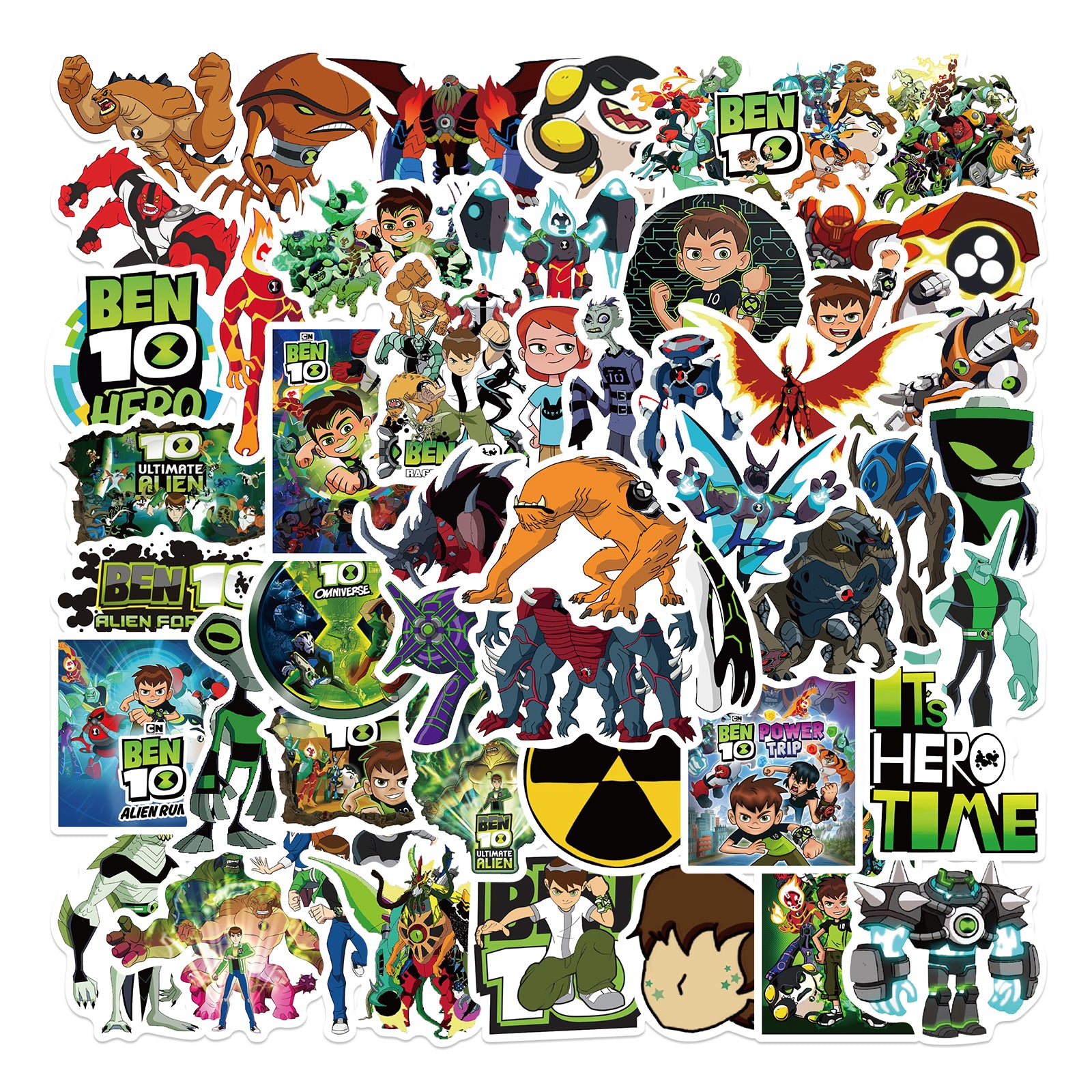 Ben Rector Sticker 50pcs Ben 10 2 Stickers – AU Sticker World