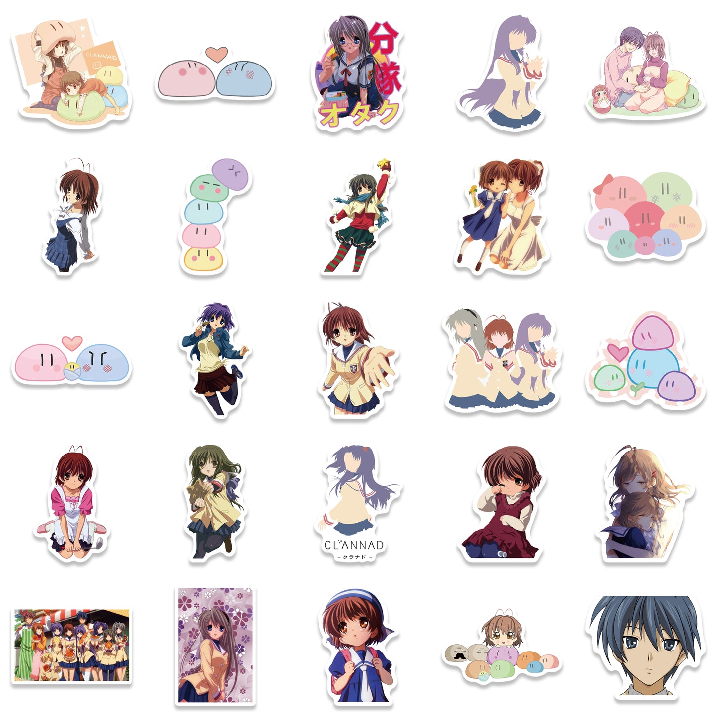 50pcs Clannad Stickers