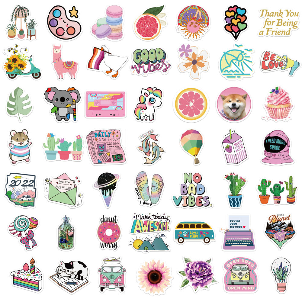 50pcs INS New 2 Stickers