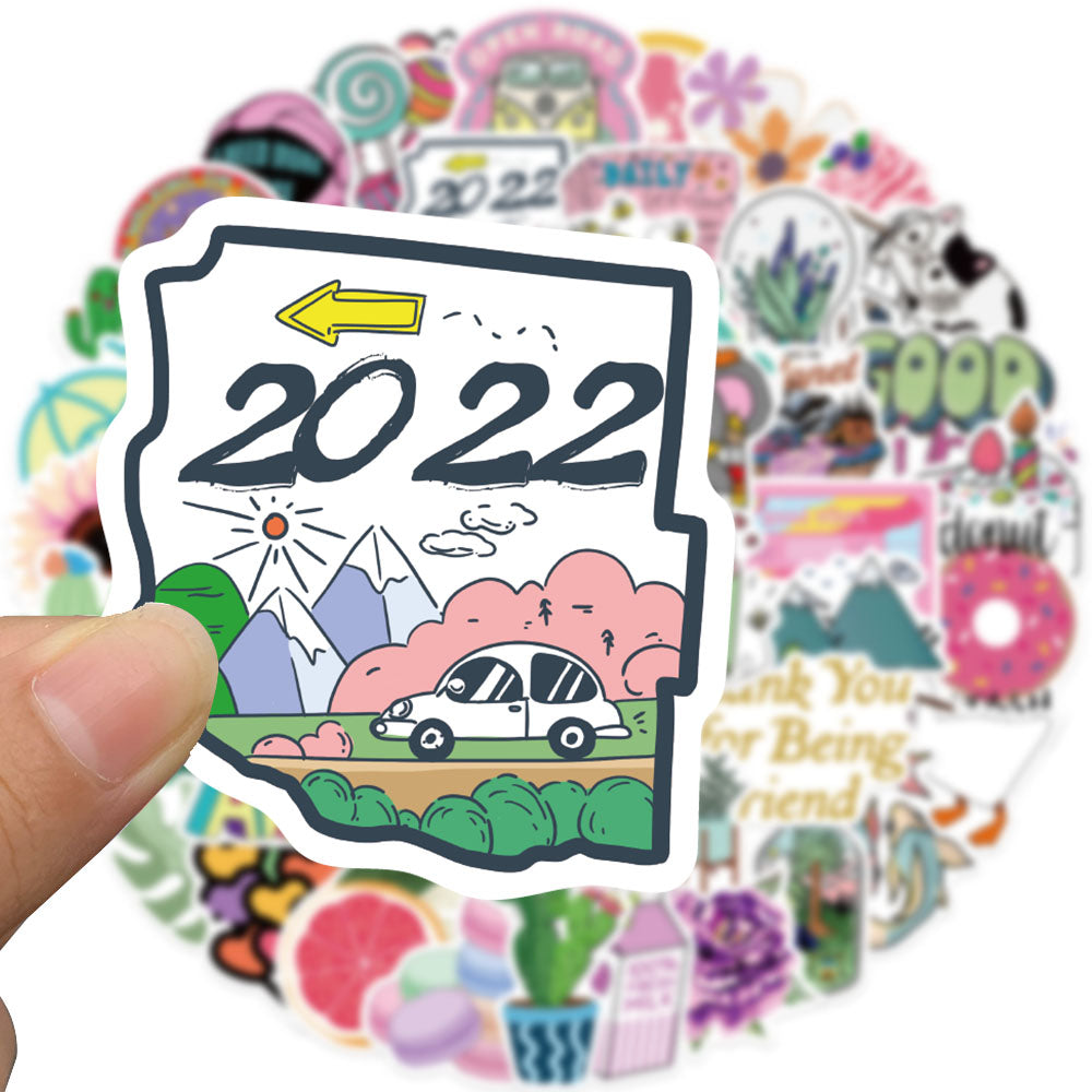 50pcs INS New 2 Stickers