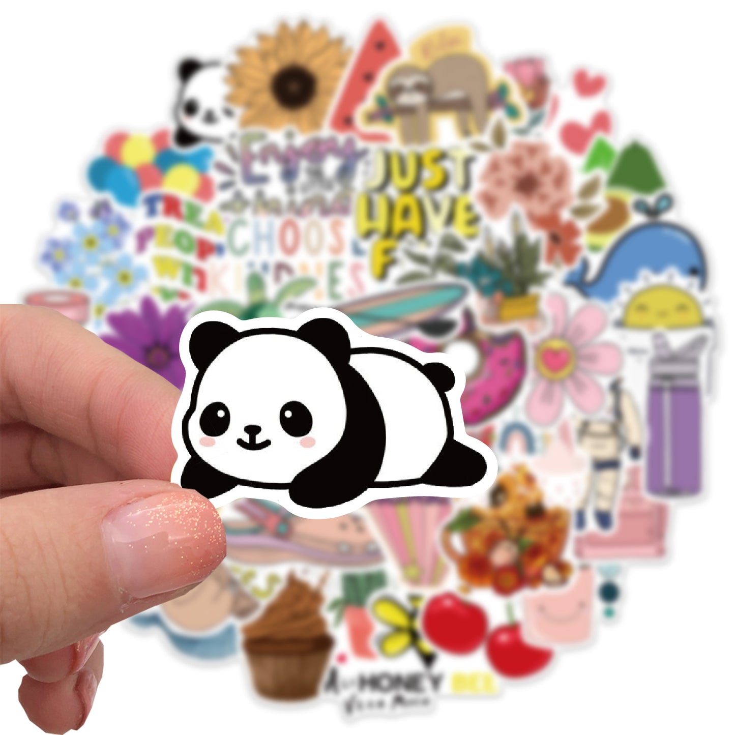 50pcs INS New 3 Stickers