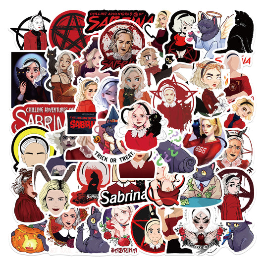 50pcs Chilling Adventures of Sabrina Stickers