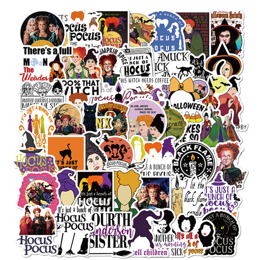 50pcs Hocus Pocus 2 Stickers