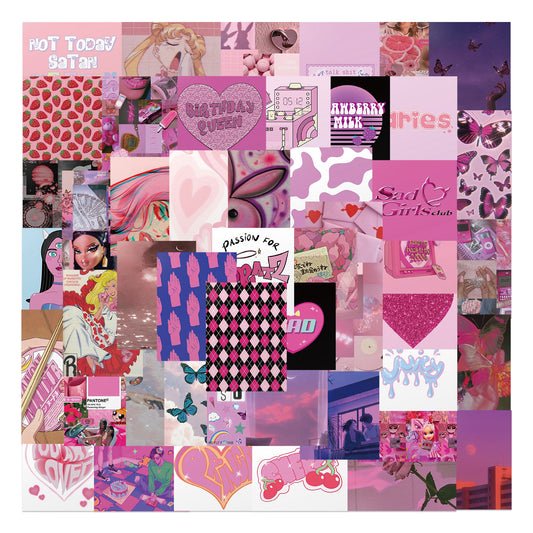 50pcs Girls Style 2 Stickers