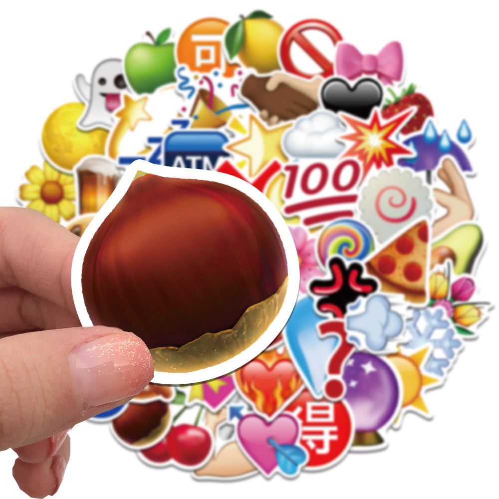 60pcs Phone Emoji Stickers