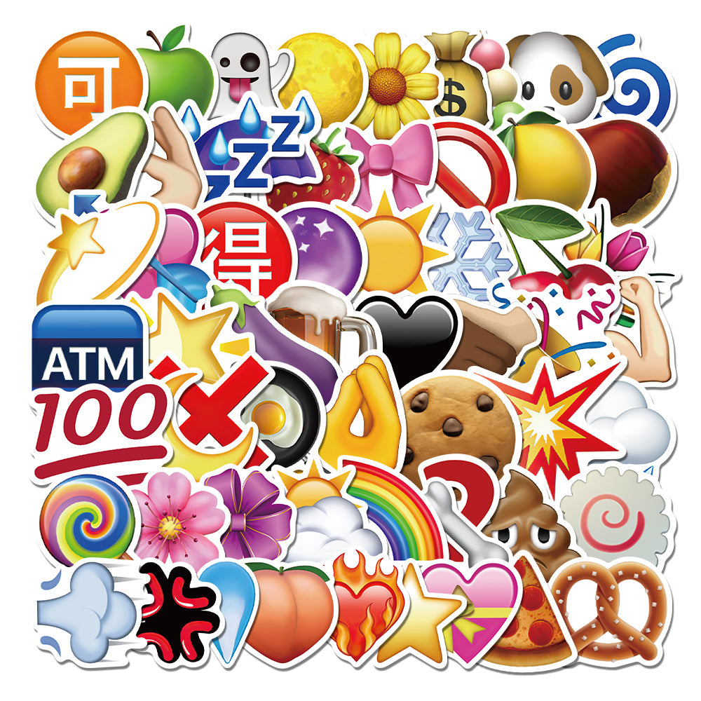 60pcs Phone Emoji Stickers