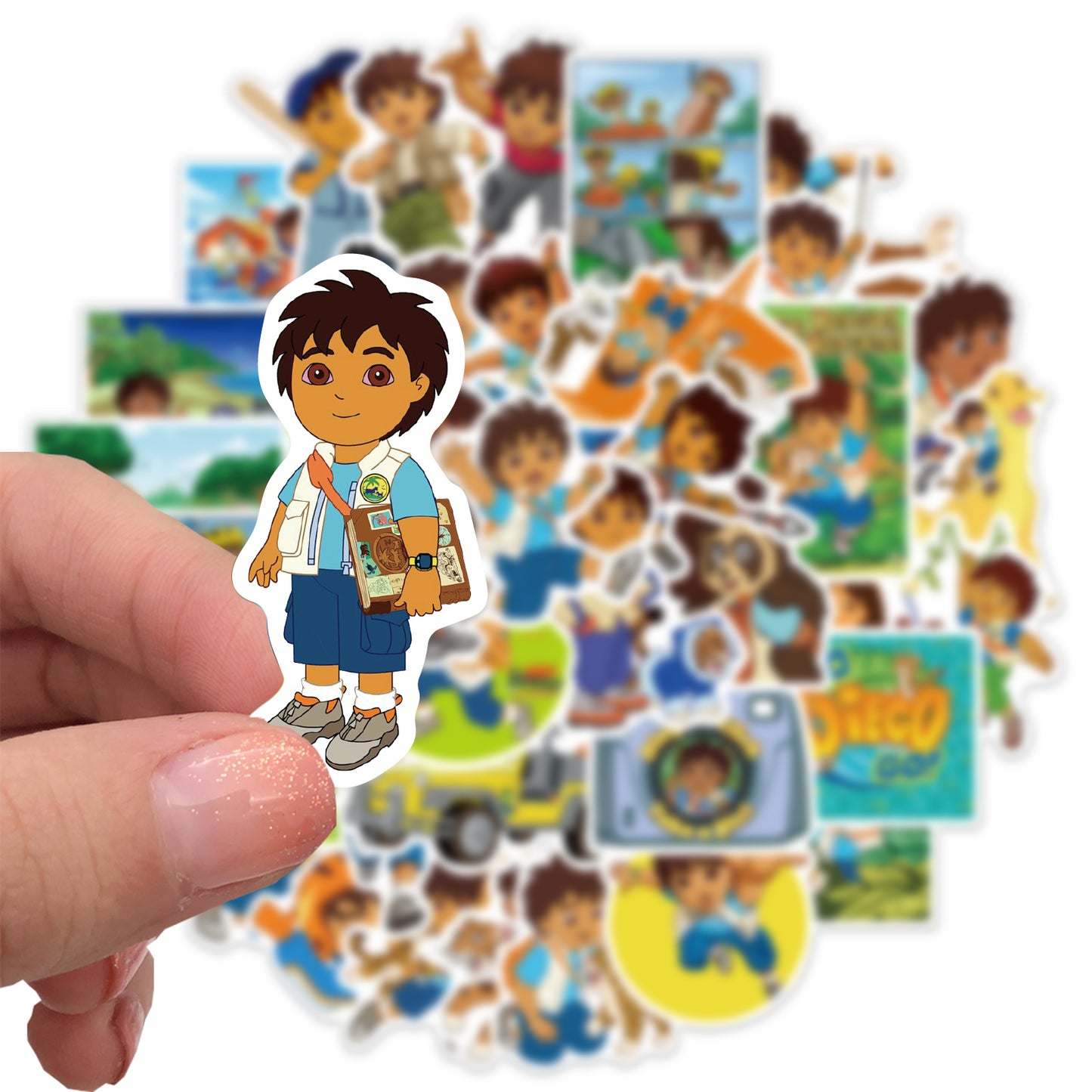 50pcs Go Diego Go Stickers