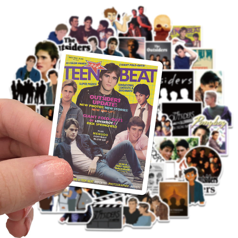 50pcs The Outsiders Stickers