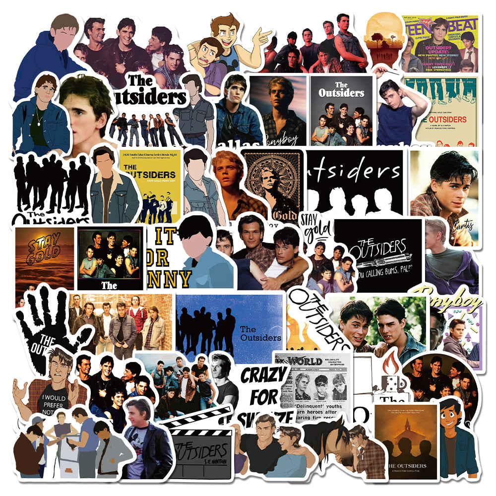 50pcs The Outsiders Stickers