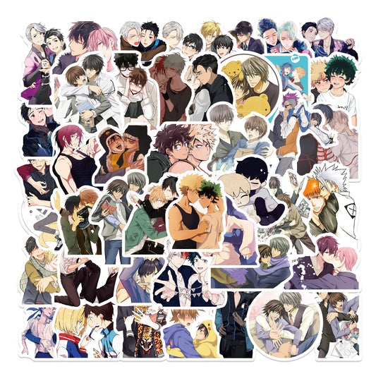 50pcs BL Yaoi Stickers