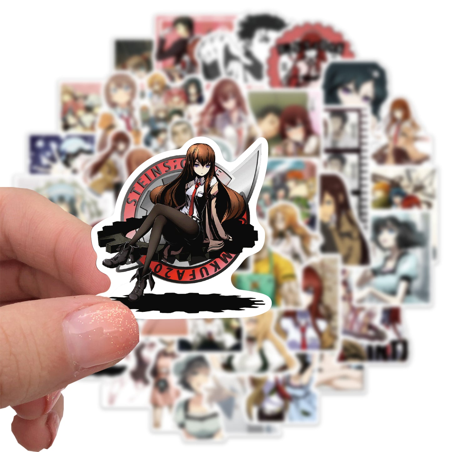 50pcs Steins Gate Stickers