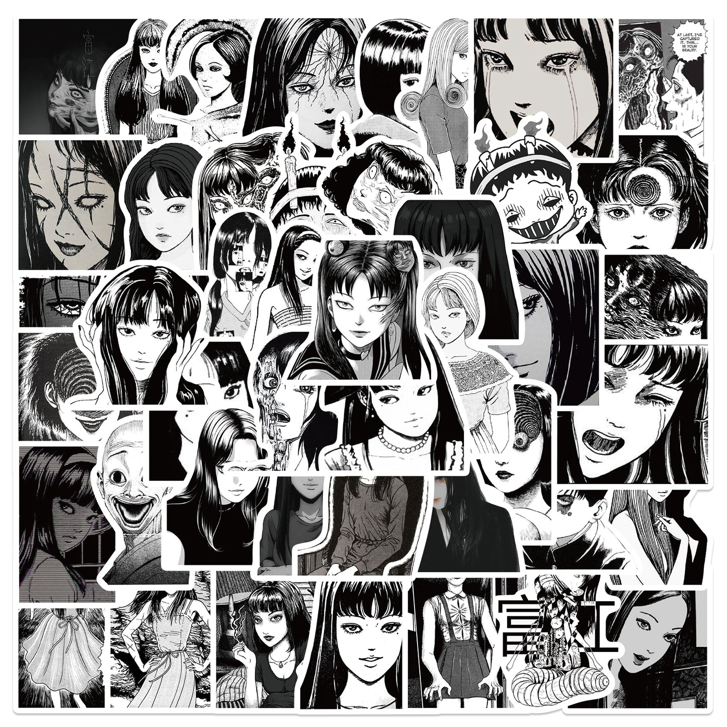 50pcs Tomie Stickers