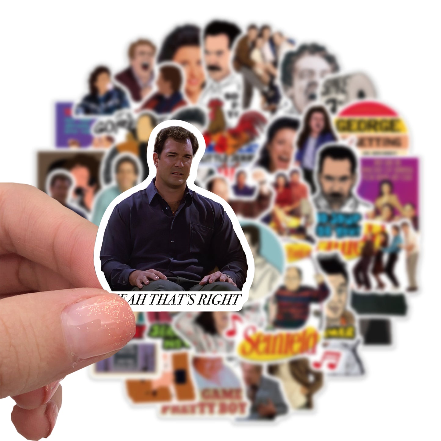 50pcs Seinfeld Stickers