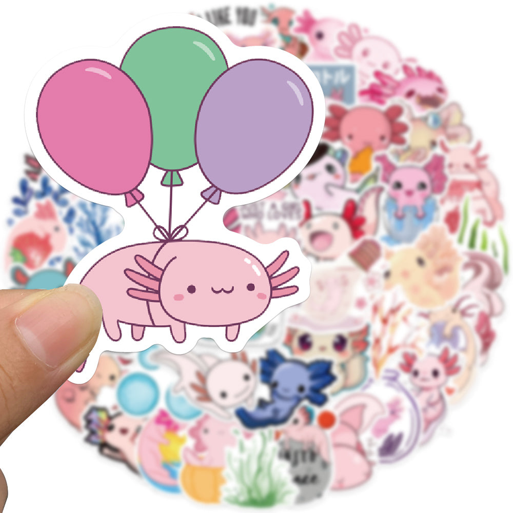 50pcs Axolotl 1 Stickers