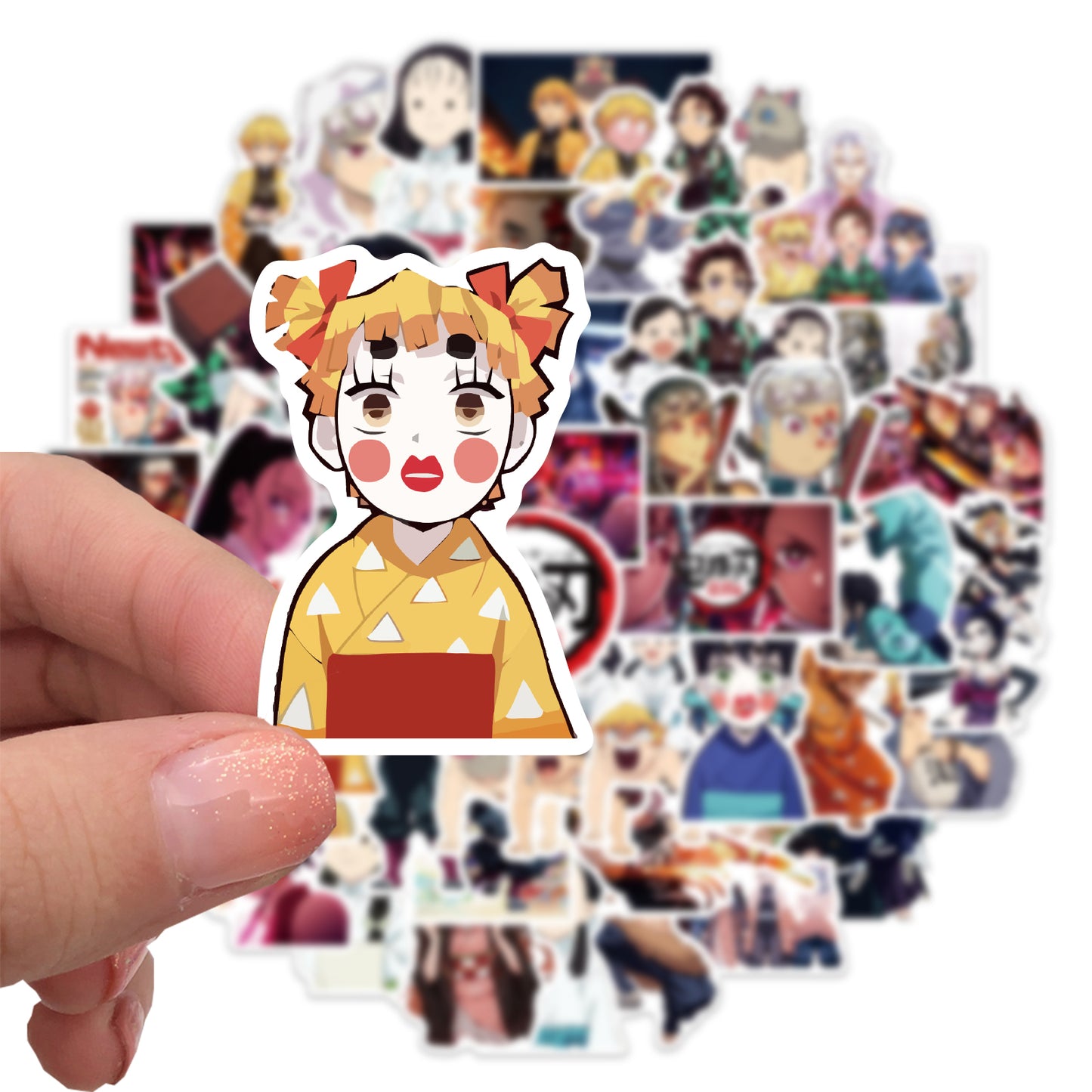 50pcs Demon Slayer Yuukaku-hen Stickers