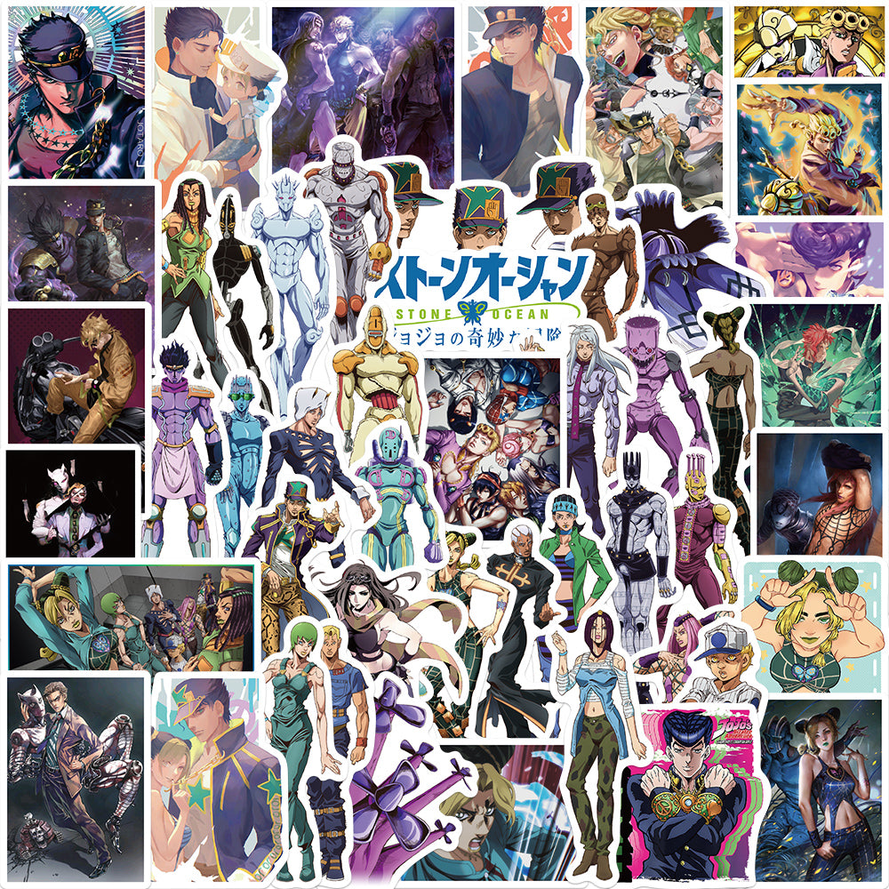 50pcs JoJo's Bizarre Adventure 2 Stickers