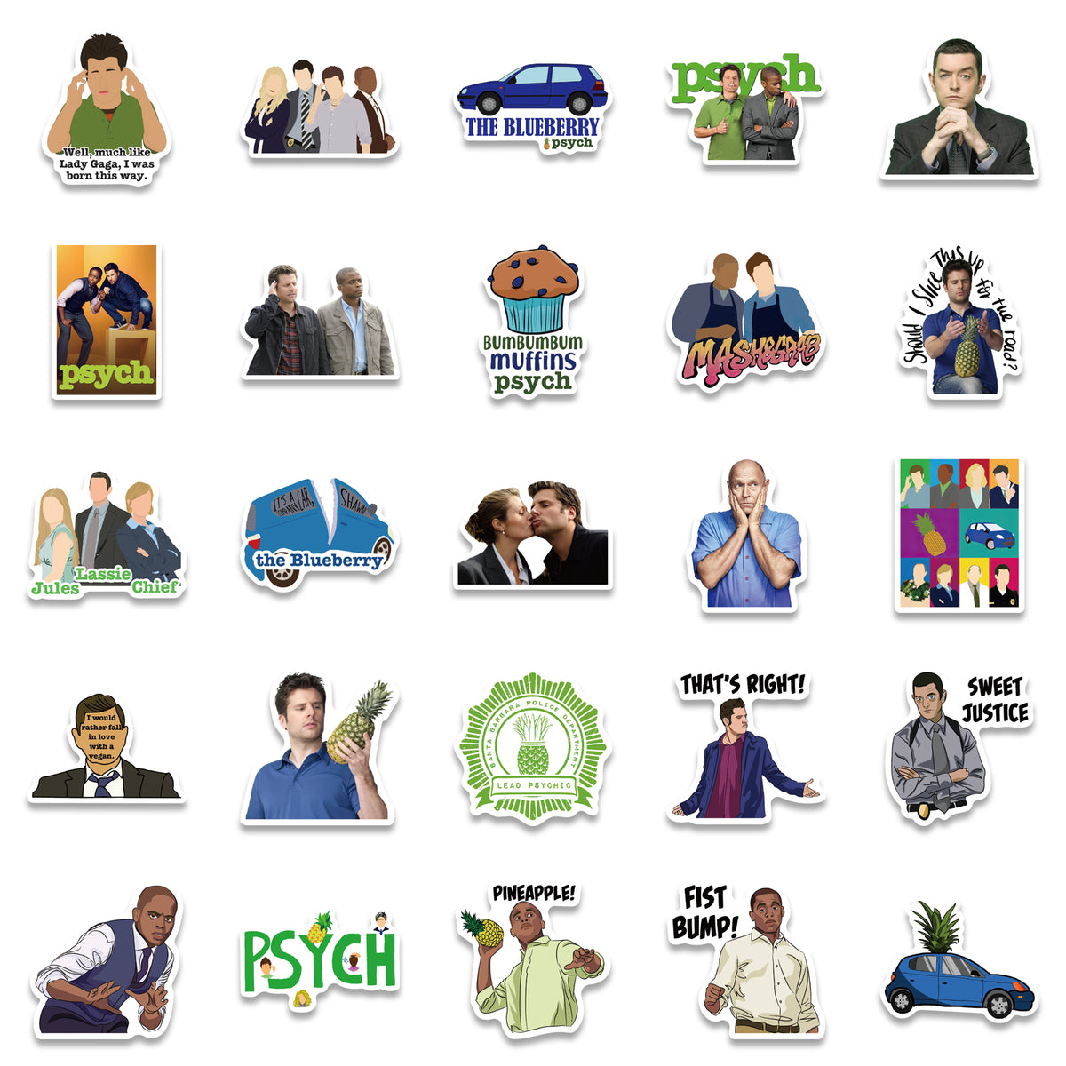 Psychic Sticker 50pcs Psych Stickers – AU Sticker World