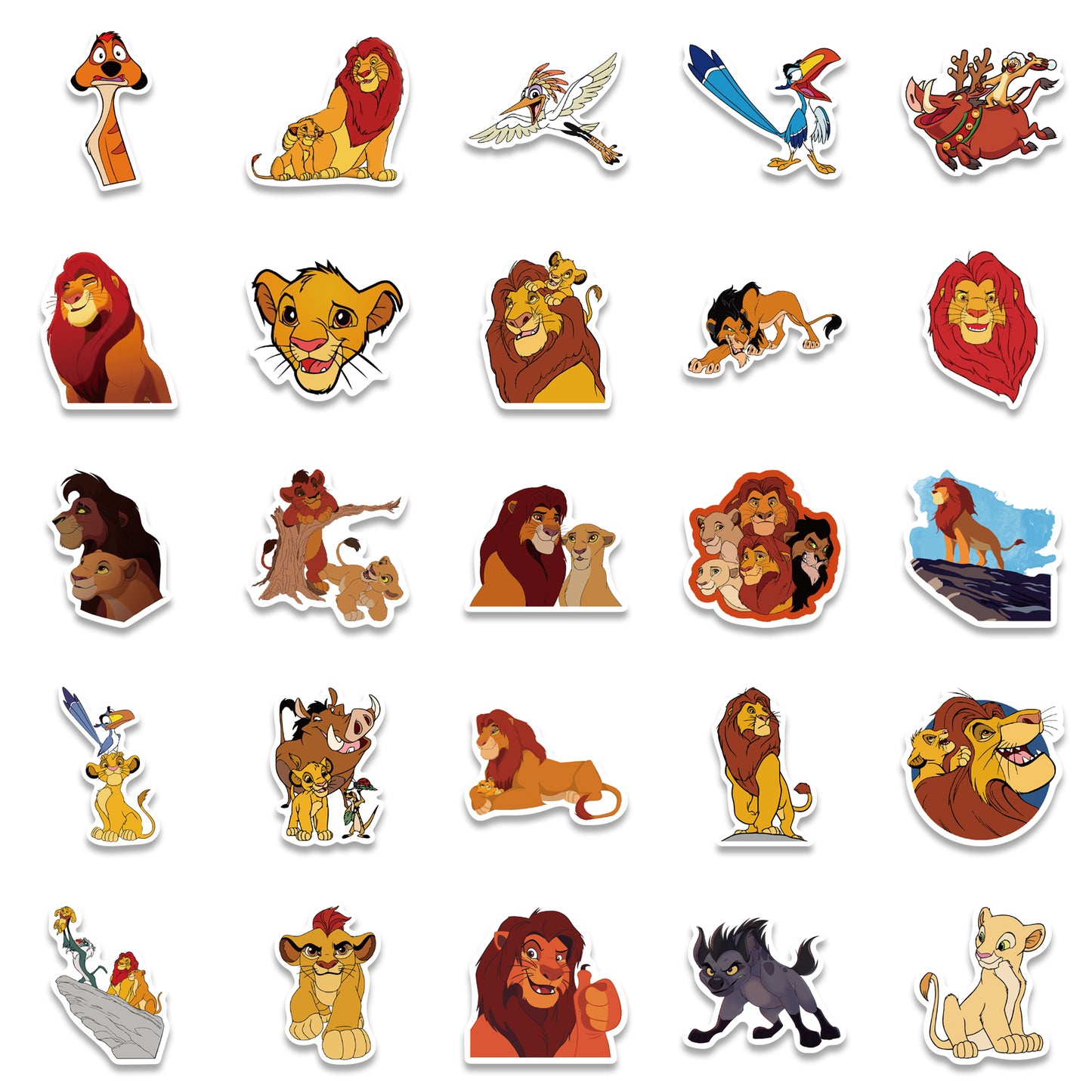 50pcs The Lion King Stickers