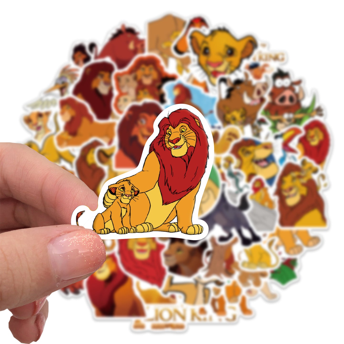 50pcs The Lion King Stickers