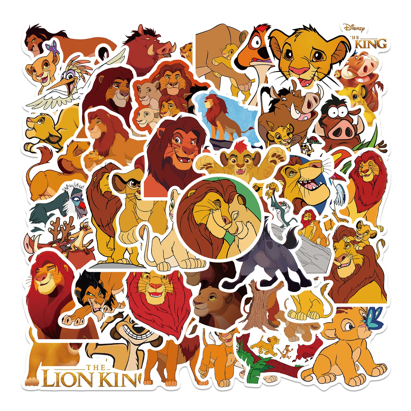 50pcs The Lion King Stickers