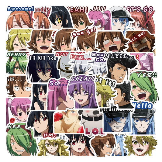 40pcs Akame ga Kill! Stickers