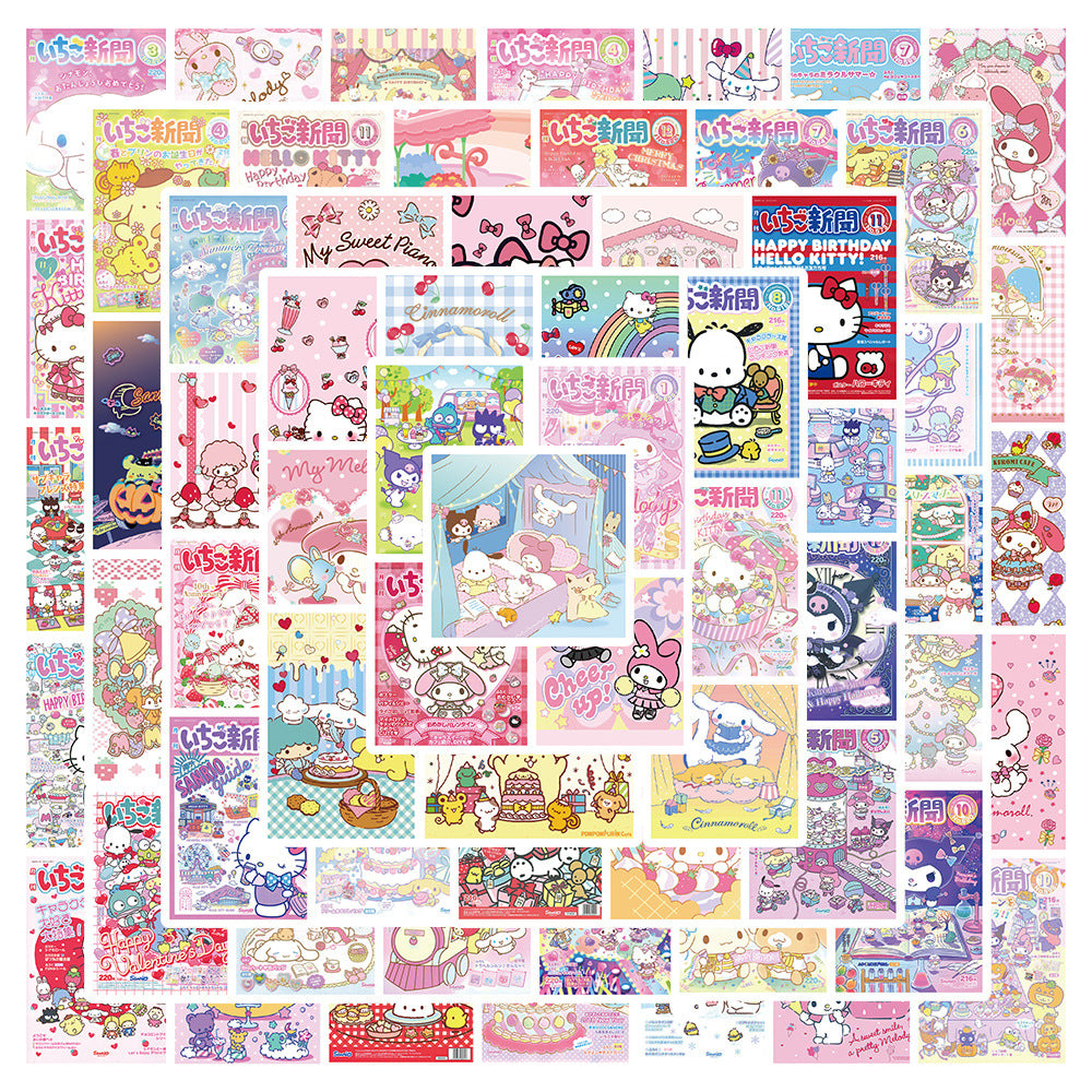 65pcs Sanrio 2 Stickers