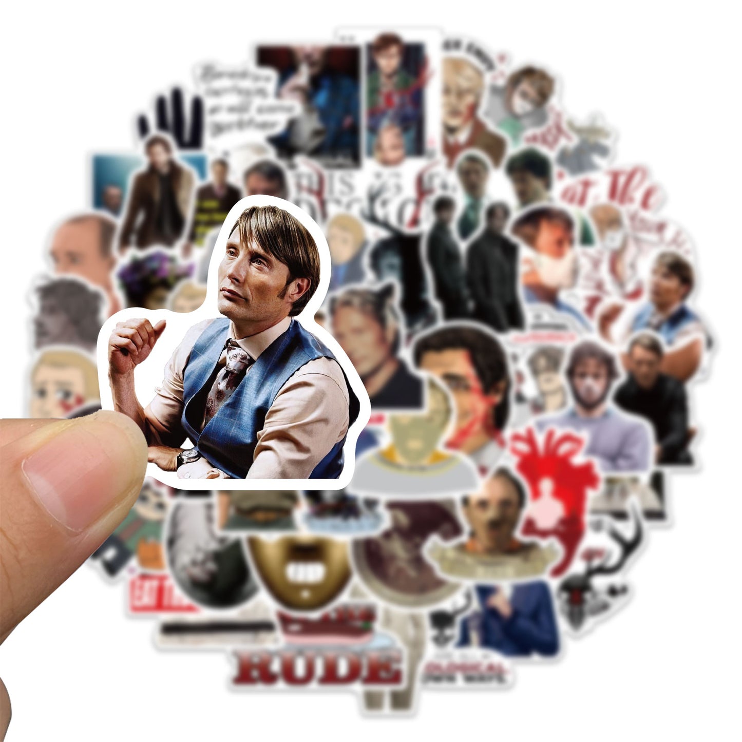 50pcs Hannibal Stickers