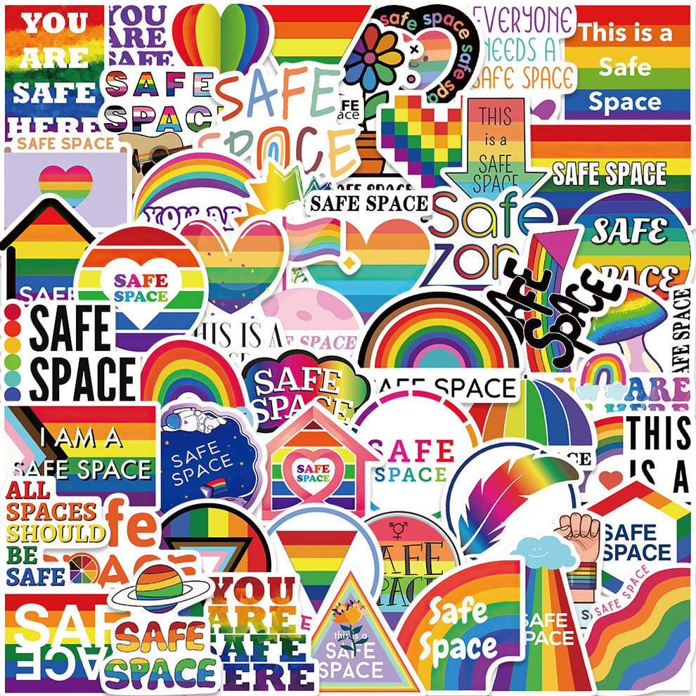 Datasafe Stickers 50pcs Safe Space Stickers – AU Sticker World