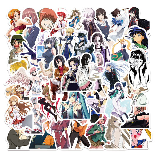 50pcs Anime Girls 2 Stickers