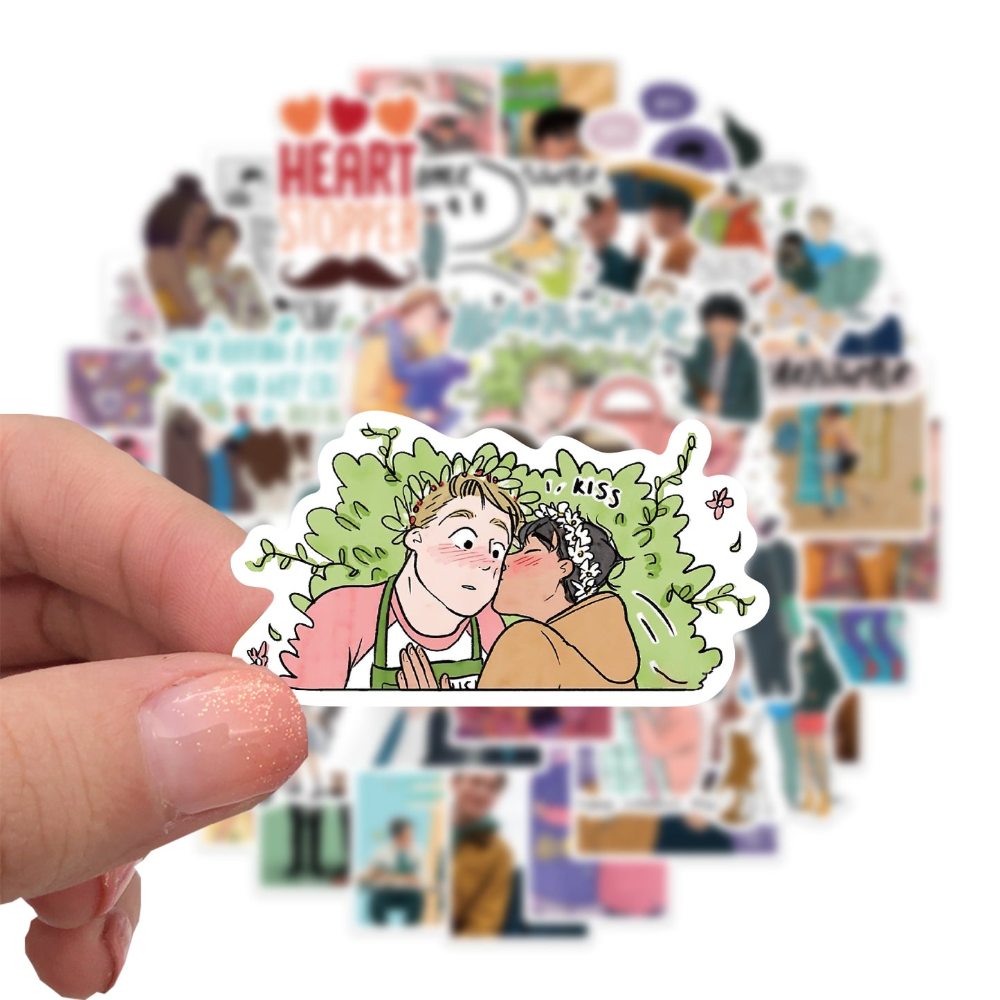 50pcs Heartstopper Stickers