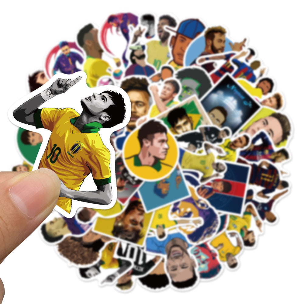 50pcs Neymar Football Sports Star Stickers